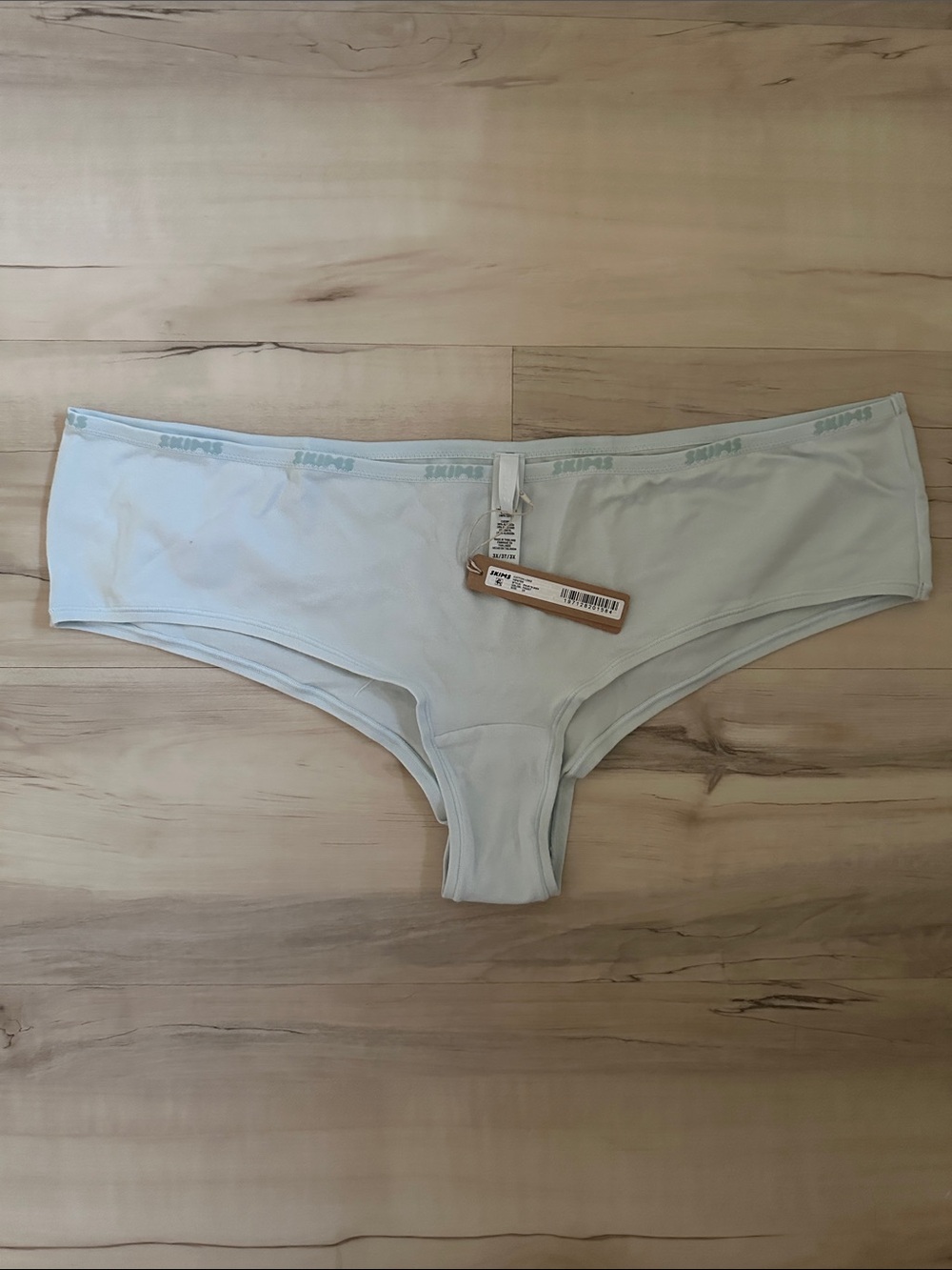 SKIMS Frost Cotton Logo Hipster NWT